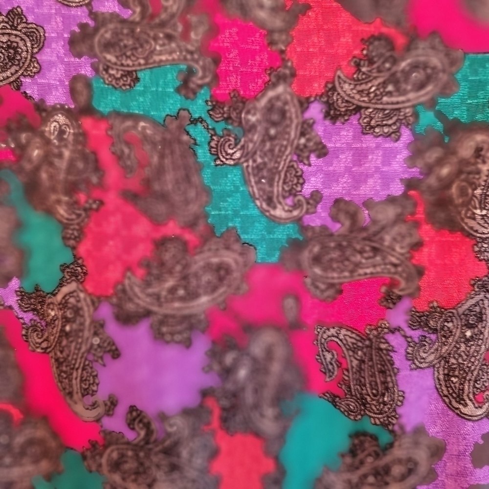 Vintage Piat LTD Silk Blouse Size 10 - Picture 6 of 9